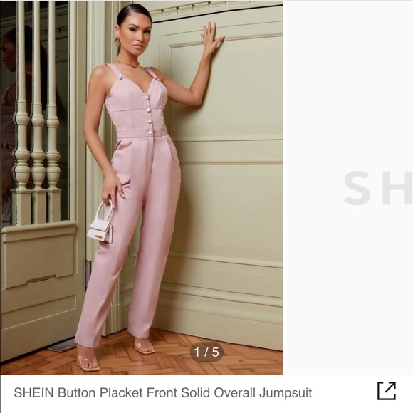 ❤️3/25 shein Ladies jumpsuit size lg - Picture 1 of 1